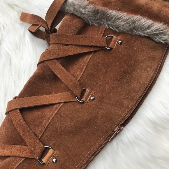 Genuine Suede Vintage Suede Boots - Picture 2 of 8